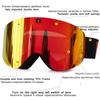 2023 New Double Layer Magnetic Ski Goggles Polarized Lens Skiing Anti-fog UV400 Snowboard Goggles Men Women Ski Glasses Eyewear