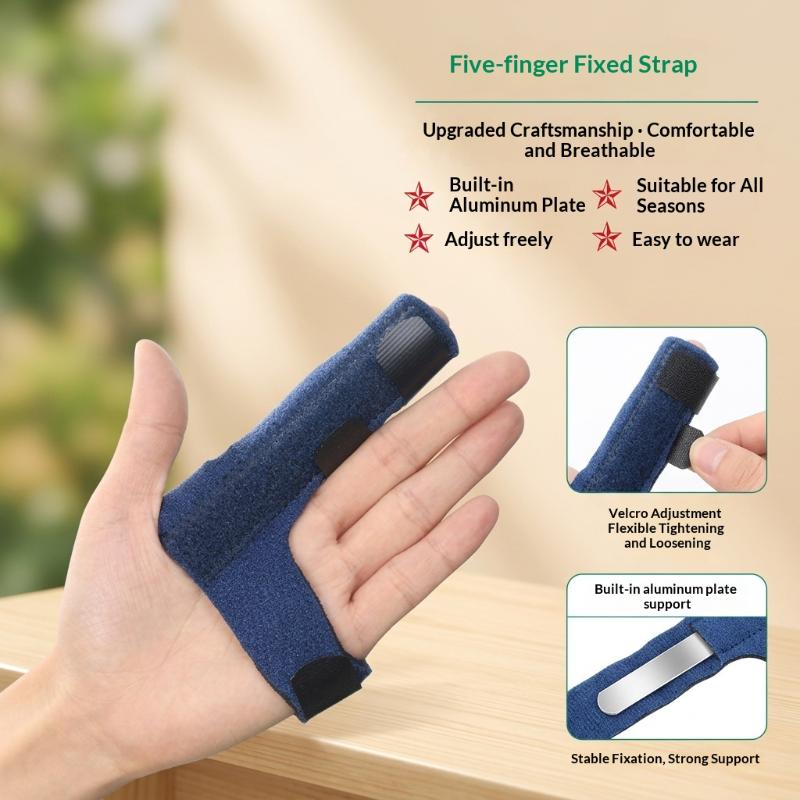 Adjustable Trigger Finger Thumb Splint Brace For Straighten Curved Pain Relief