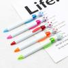 Clicks Type 0.7mm Medium Point Ball Pen Ballpoint Pen Smooth Writing Plastic Oil Pen Office School Students Writing Gift