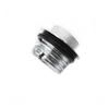 Harley Sportster XL883/1200 Chrome Alloy Push-Style Dual Fuel Tank Cap