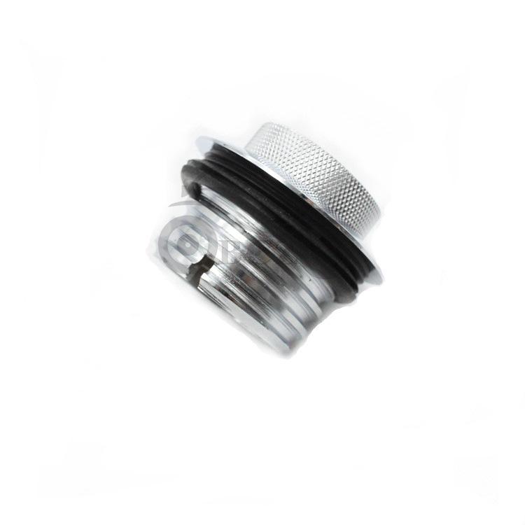 Harley Sportster XL883/1200 Chrome Alloy Push-Style Dual Fuel Tank Cap