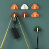 4PCS Nordic Style Cloud Shaped Punch Free Wall Hanging Self Adhesive Clothes Bags Keys Hanging Rack Drilling Decoration Hook