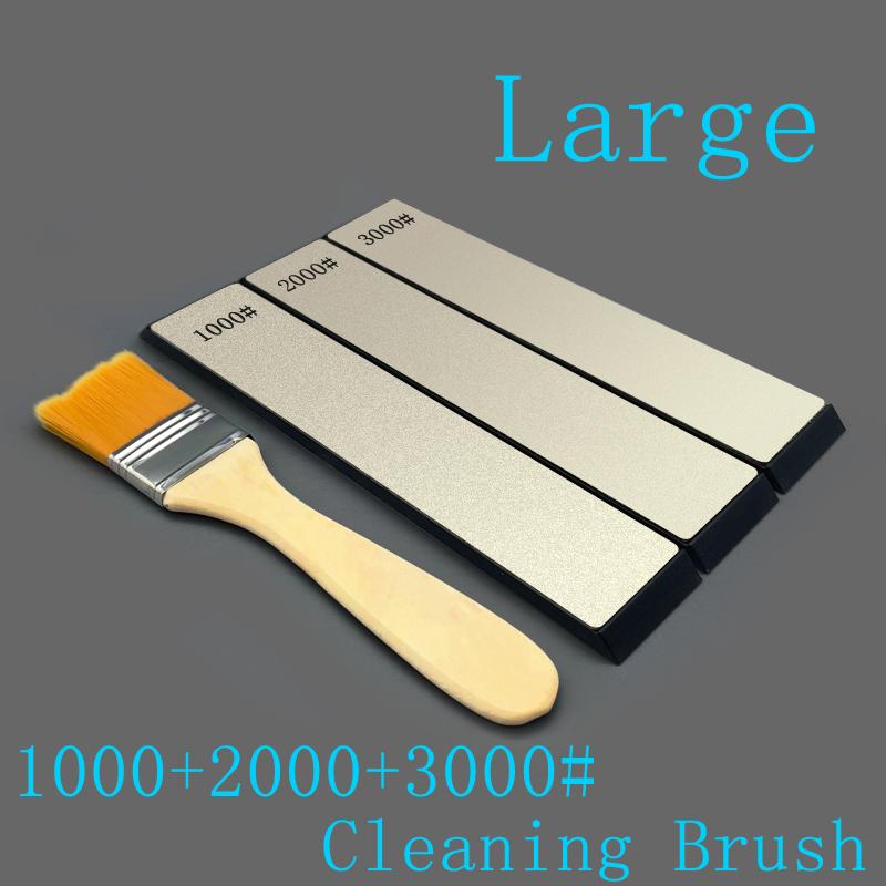 

160x30мм Алмазные точилки Большой размер Точильный камень Зернистость240-3000# Набор Точилка для кухонных ножей Профессиональная система заточки Ship with 24h