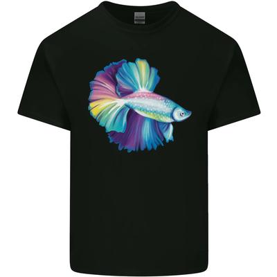 A Colourful Bettafish Aquarium Kids T-Shirt Childrens