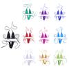 Sexy Halter Nek Bikini Badpak voor Dames met String G-String Broekje Strandkleding Set