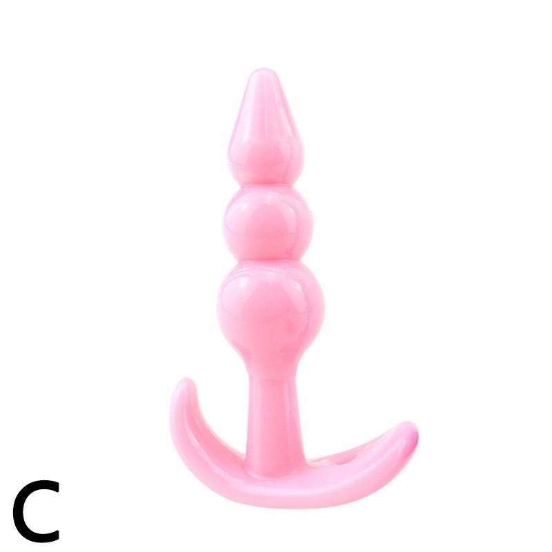 Soft Silicone Anal Plugs Prostate Massager Butt Plug Beads G-spot Erotic Sex Toys Anus Trainner Mini Dildo Erotic Gay