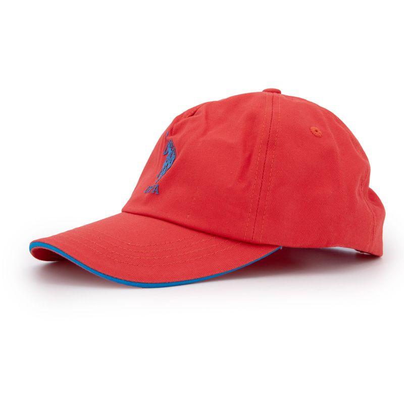 Casquette coton tissu logo brodé avec liseré Eliot Mixte US POLO
