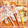 school useful teacher gift kawaii stationery supplies office accessories funny erasers cute capybara rubber Aesthetic stationery
