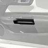 For 2015-2025 Ford Mustang ABS Black Inner Door Armrest Handle Cover Trim Shell