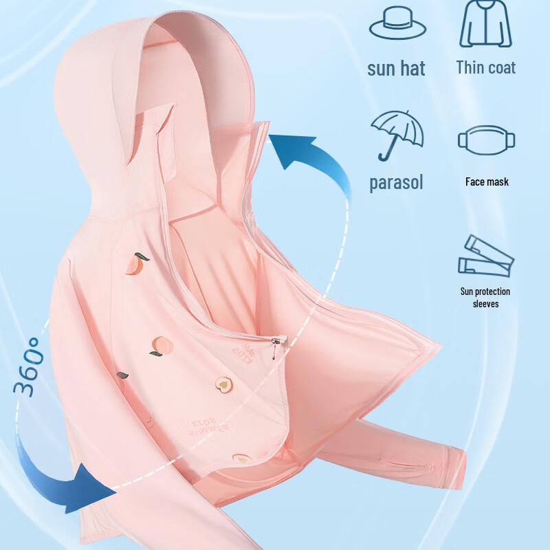 LangSha Kids' UV Protection Ice Silk Cooling Jacket