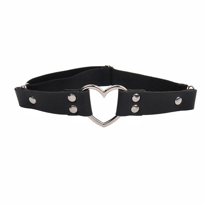 

«Панк-кольцо в форме сердца для ног и ступней в стиле Харадзюку для уличного танцевального представления» чёрный