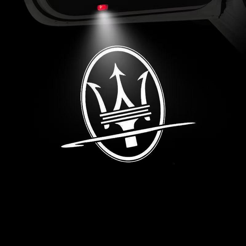 

2pcs For Maserati Light Shadow Light For Maserati Ghibli Levante Quattroporte SQ4 SQ2 Q2 Maserati Courtesy Car Door Light 2pcs