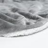 Double-Layer Lamb Fleece Cotton Blanket - Thick, Soft, and Comfortable with Customizable Logo for Office or Car Use.