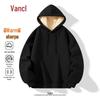 VANCL Men's Winter Plush Lined Hooded Sweatshirt