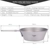 Camping Bowls Pot 300ml With Spout 450ml With Spout