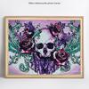 Cross Stitch Mosaic Full Round 5D DIY Diamond Painting Bone Gift Diamond Embroidery