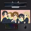 Süßes Musikalisch Anime Mio Akiyama KKOn Mauspads Mousepad Großes Gaming Lockedge Verdickt PC Tisch Schreibtischmatte