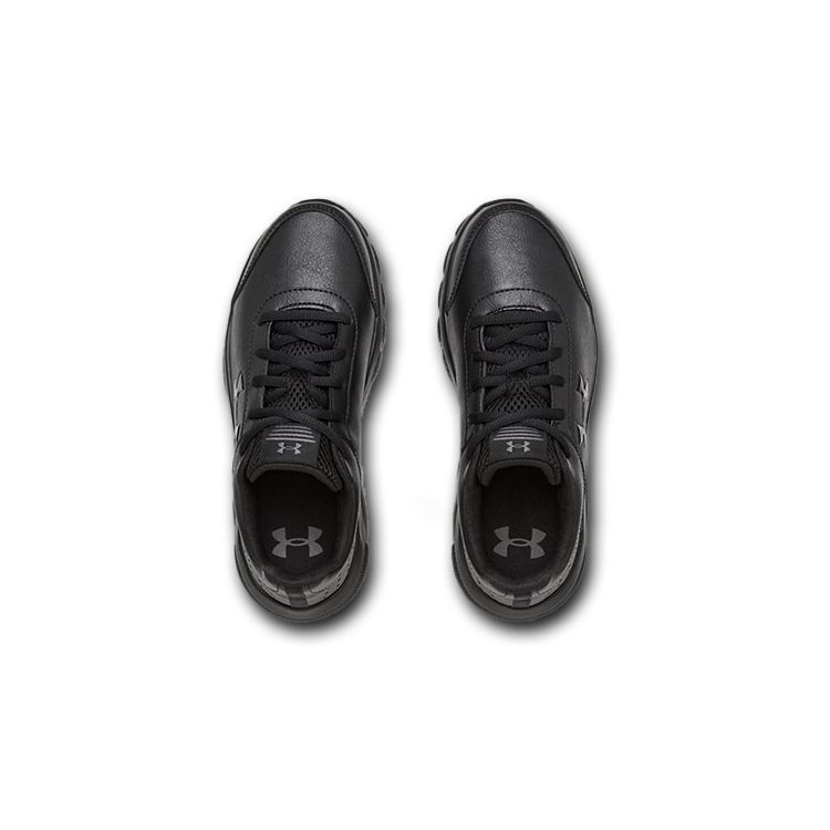 Under Armour Assert 8 Uniform Synthetic GS Soft Comfortable Low Top Kids Running Shoes Kids Running Shoes Black 3022697-001