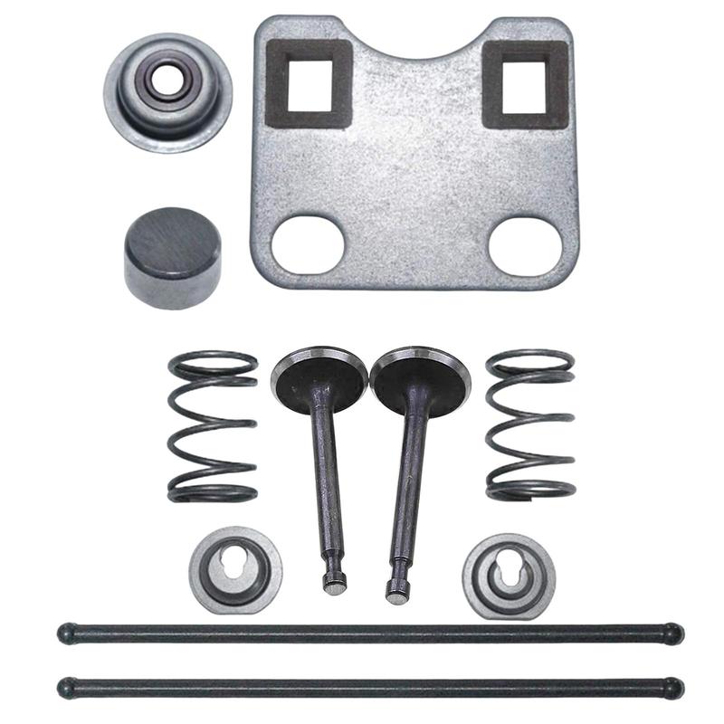 Steel Intake Exhaust Valve Kit Replacement for Honda GX160 GX200 5.5HP 6.5HP Engine Components Set