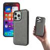 For iPhone 16 Pro Case Detachable 2-in-1 Magnetic Closure PU Leather Wallet Phone Case