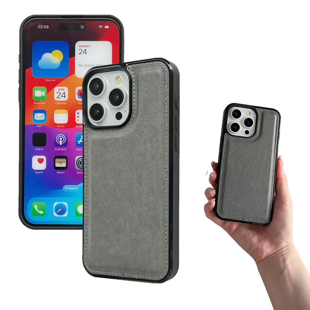 For iPhone 16 Pro Case Detachable 2-in-1 Magnetic Closure PU Leather Wallet Phone Case