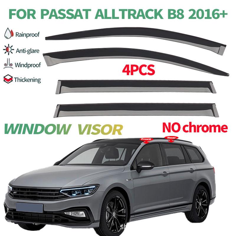 

Volkswagen Passat Variant B8 Alltrack Rain and Sun Guard Window Visor Sticker without car logo