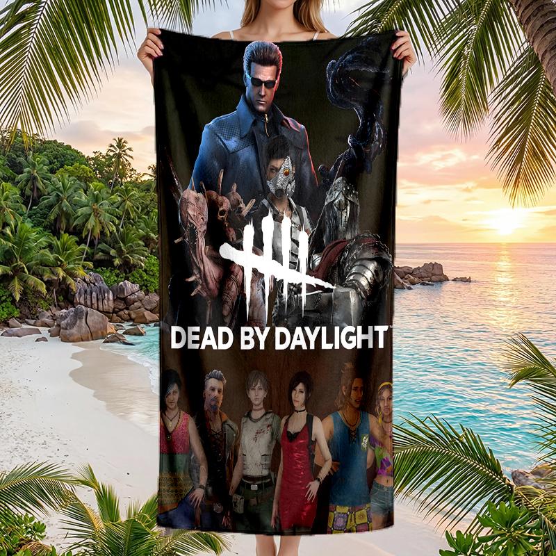 Dead Daylight Fashion Beach Towel: Ideal for Summer Adventures Soft, Absorbent and Quick Drying Suitable for Swimming and Bathing