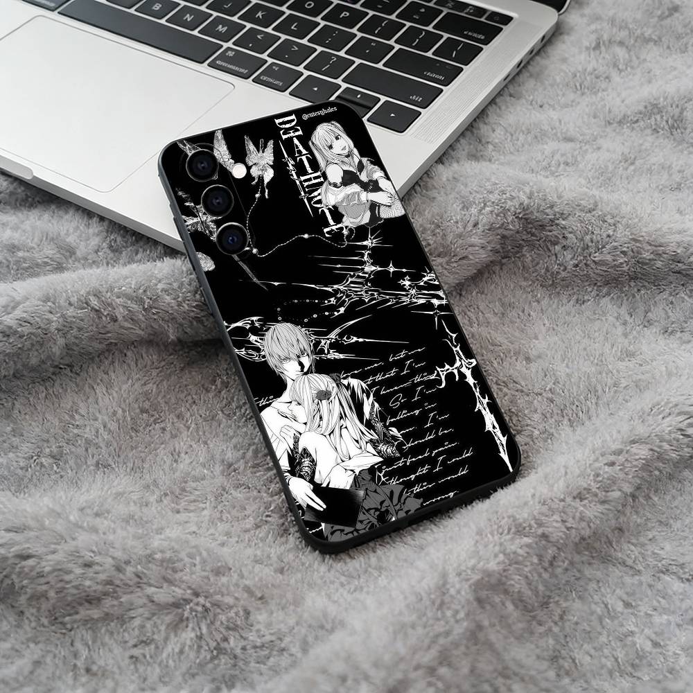 

D-Death- Note- Классический аниме Мягкий силиконовый чехол для телефона для Samsung Galaxy A73/A71/A72/A70/A53/A52/A51 - Черный Samsung a31