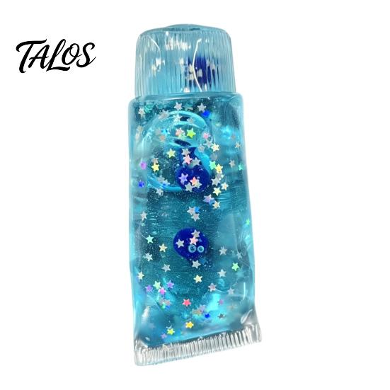 Hand Relaxation Toy Stress Relief Toothpaste Tube Toy, Slow Rising Clear Squeeze Sensory Anxiety Relieving Fidget for Home Office School