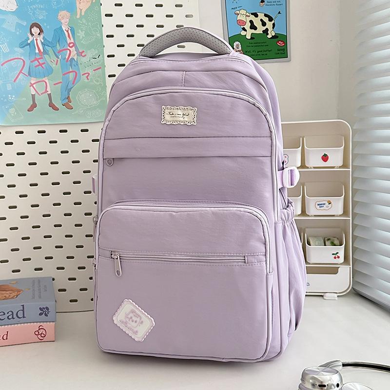 Schoolbag Trendy Brand Schoolbag Girls College Students Sports Backpack Fashion Trend Large Capacity Junior High School Students High School Students