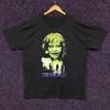 T-shirt Silhouette Scène Finale de L'Exorciste Taille Extra Large Unisexe
