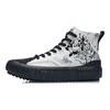 Li Ning X Disney Canvas Hi Shoes 'White Black' Women's AGCR180-5