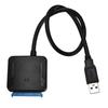 USB 3.0 Adapter Cable for 2.5" 3.5" HDD SSD Hard Drive 5Gbps External Converter with 12V Power Adapter USB 3.0 To SATA Converter