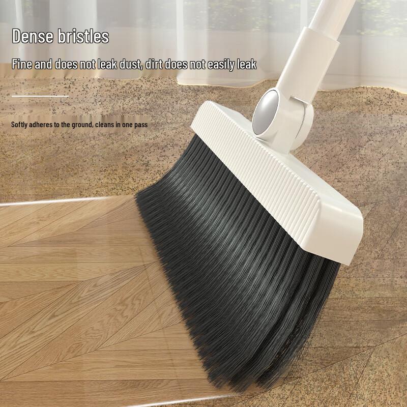 Tailele Upright Broom & Dustpan Set with Comb Teeth
