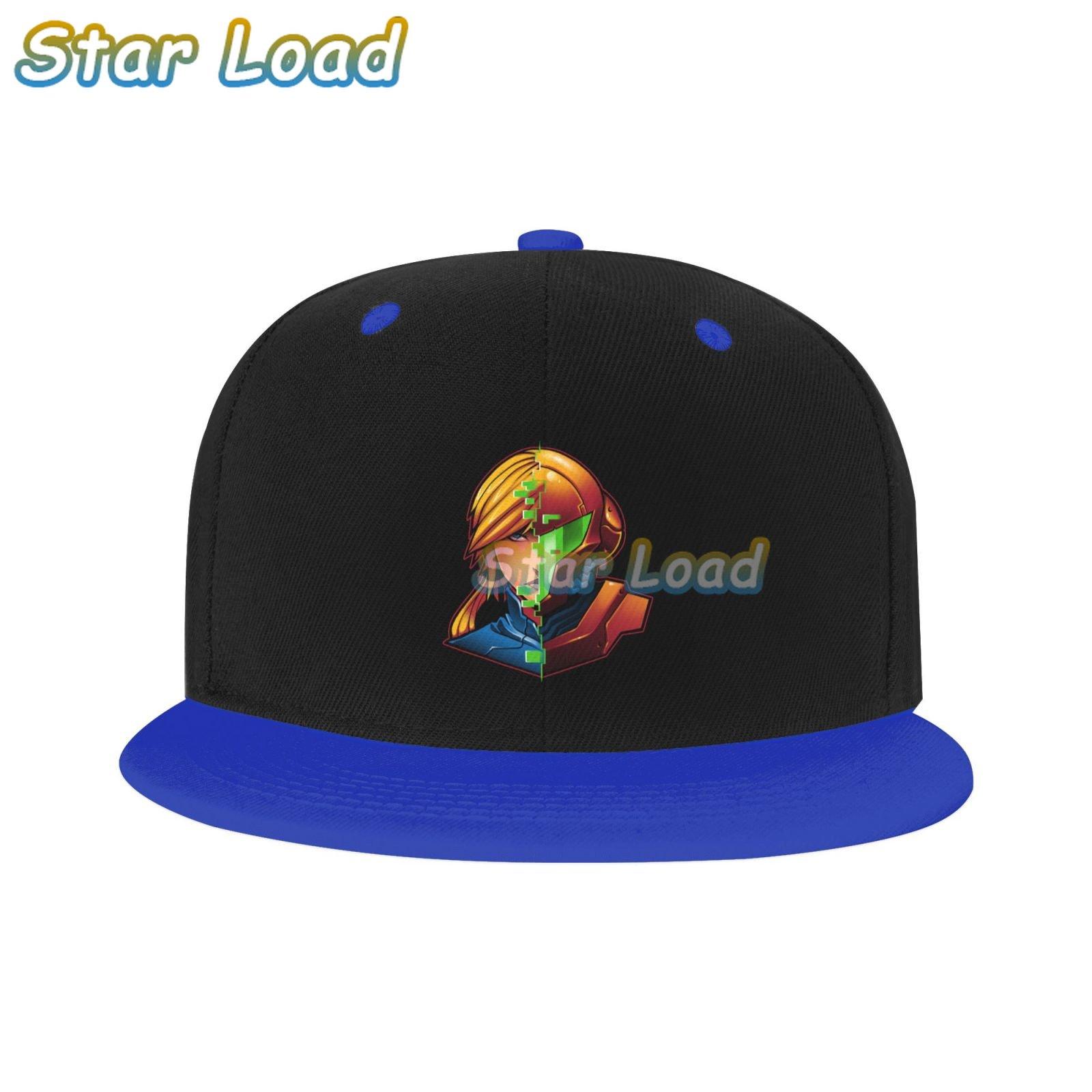 

Модные крутые бейсболки, шляпы дальнобойщика, ковбойская фуражка Supre Metroid с логотипом Samus, солнцезащитные козырьки для экшн-игры для любителей игр One Size