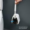 Mengni Wall-Mounted Long Handle Toilet Brush Household Cleaner Bathroom Cleaning Brush Bathroom Accessories Set