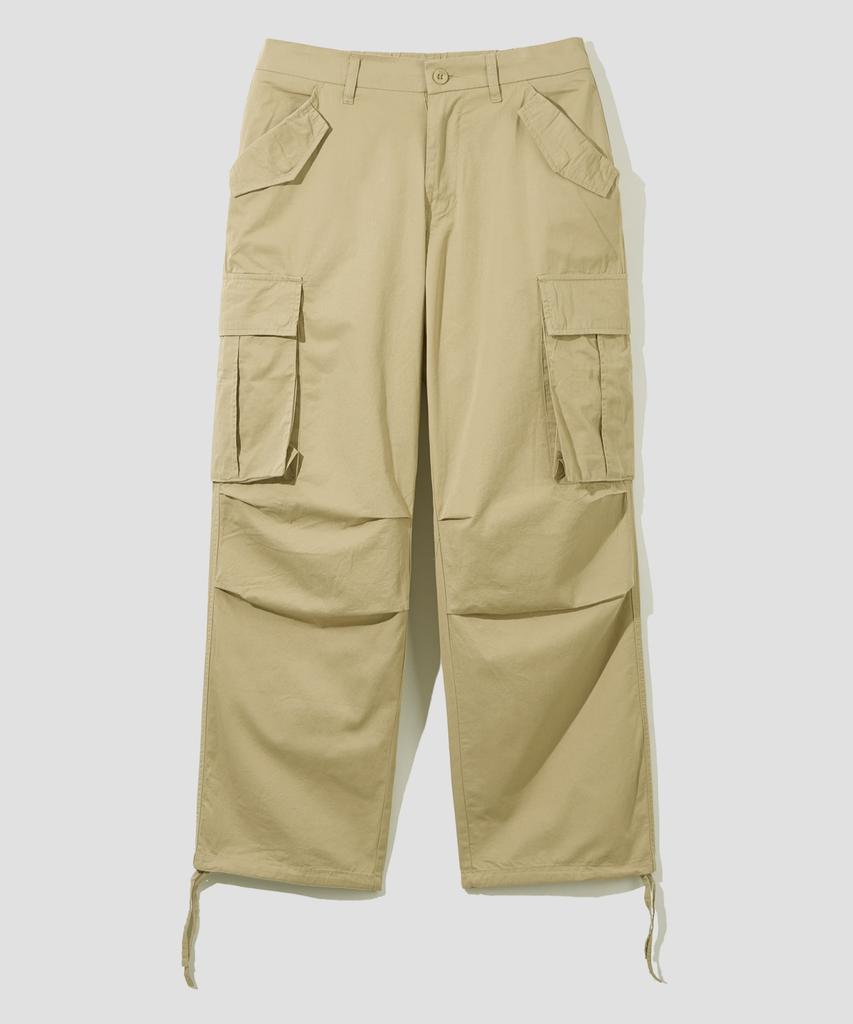 AGOD [2Pack] Cargo Strap Parachute Cotton Pants - 4 Colors