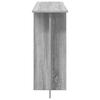 Console Table Grey Sonoma 100 X 30 X 75 Cm Particleboard