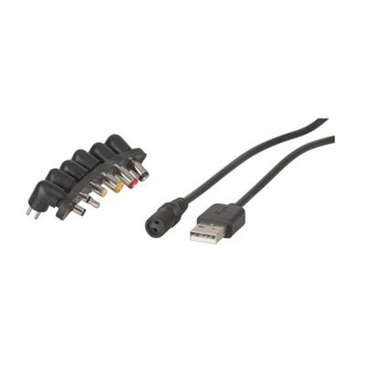 Cable USB de Corriente Continua Jaycar con 6 Enchufes 1m