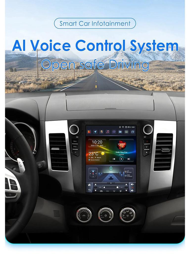 Navegación y Cámara de Marcha Atrás HD para Coche Android para Subaru Forester 5ª Generación (2018-2021) con CarPlay