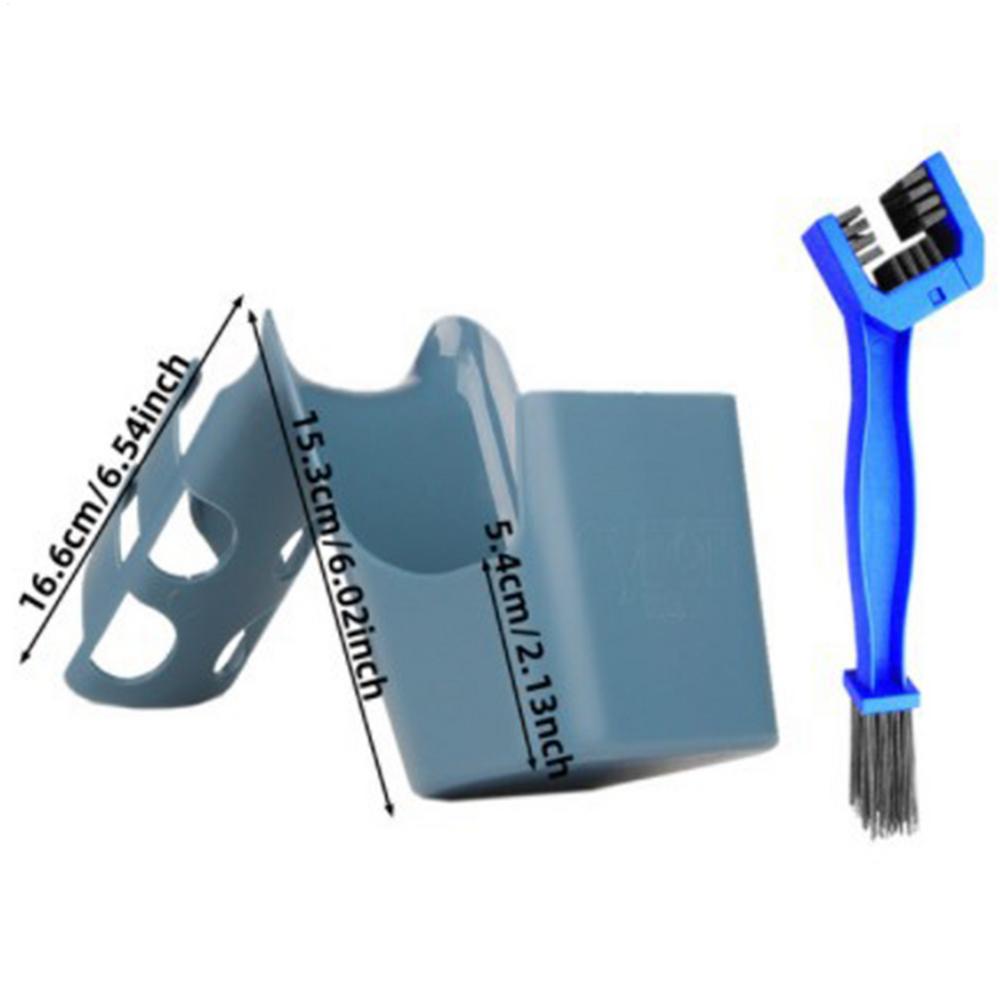 Chain Cleaner Motorcycle Chain Scrubber Tool Cycling Dirt Brush Cleaning Kit Bicycle Accessories For Mountain Bike Cycling
