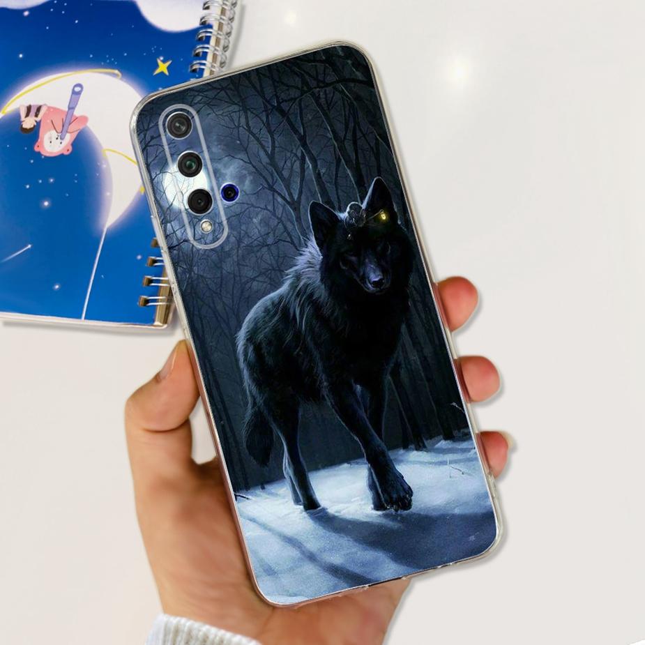 For Huawei Honor 20 Case YAL-L21 YAL-AL00 Luxury Painted Cover Soft Silicone Phone Case For Huawei Nova 5T Nova5T Honor20 Bumper