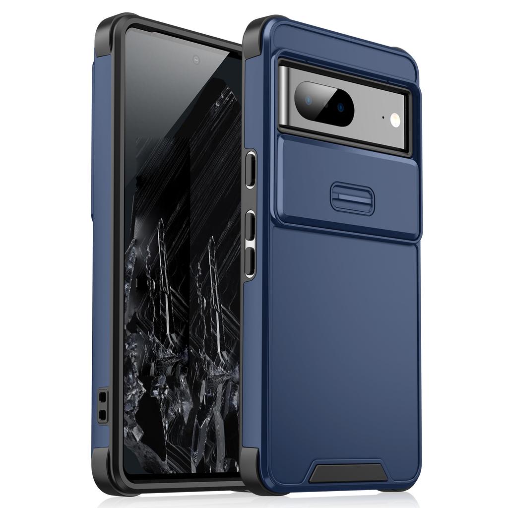 Slide Camera Protection Cover For Google Pixel 9 Pro XL Shockproof Armor Phone Case For Google Pixel 9A 8A 6A 7 8 Pro Matte Case