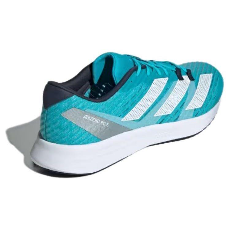 Adidas Adizero RC 5 Durable Low-Top Running Shoes Men Sneakers Blue White ID6915