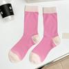 Women Socks Spring Summer Ultra Thin Stockings Japanese Style Bamboo Fiber Transparent High Long Tube Mesh Socks Fashion Female