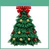 Couronne d'arbre de Noël exquise Ornement de ferme pour décoration de maison festive