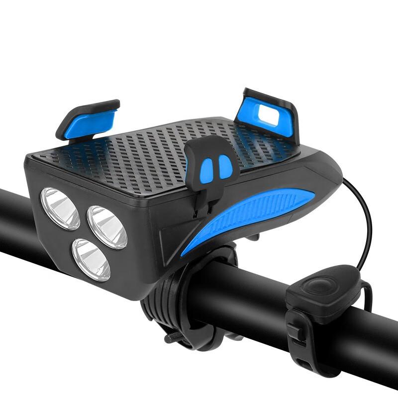 Lishi Multifunctional Bicycle Light and Phone Holder with Power Bank
