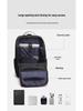 Expandable Waterproof Men's Large Capacity Laptop Backpack for Travel and School