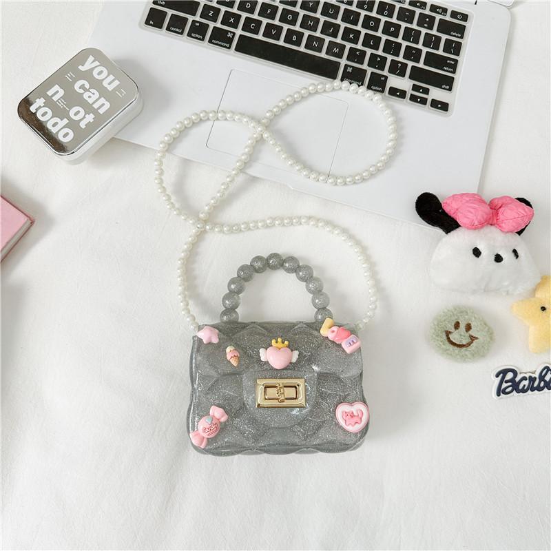 Rabbit Animal Plush Dolls Pearl Shoulder Strap Small Trendy Girl Shoulder Bag