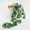 Balcony Floral Faux Plant For Wedding Home Decor Artificial Plant Hanging Rattan Turtle Leaf Vine